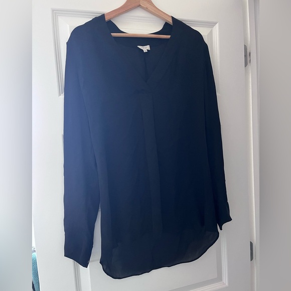 Wilfred 100% Silk V-Neck Blouse - Picture 3 of 7